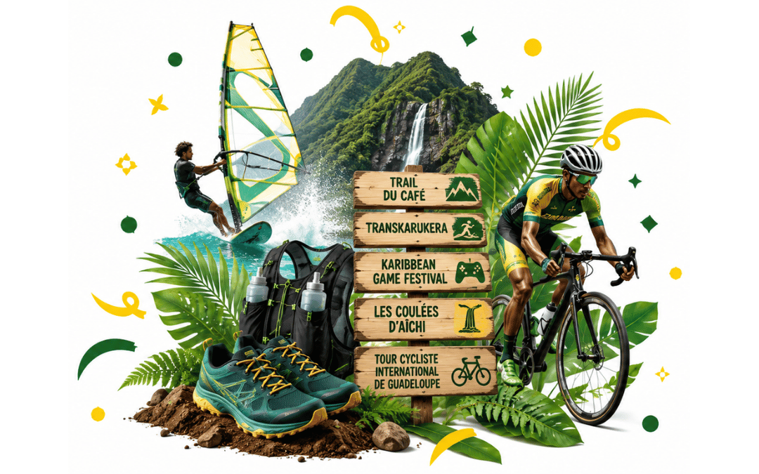 Vivez les événements sportifs de la Guadeloupe en toute liberté !