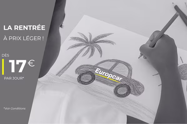 Location voiture Guadeloupe Offre rentrée termine