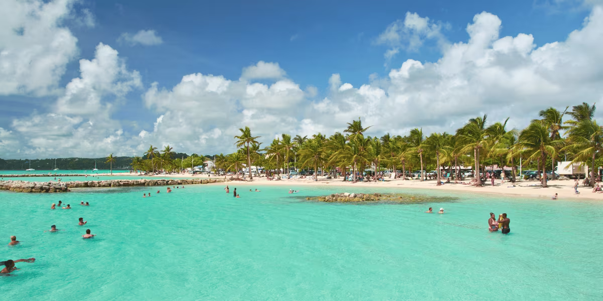 plage du bourg sainte anne guadeloupe 1200 600