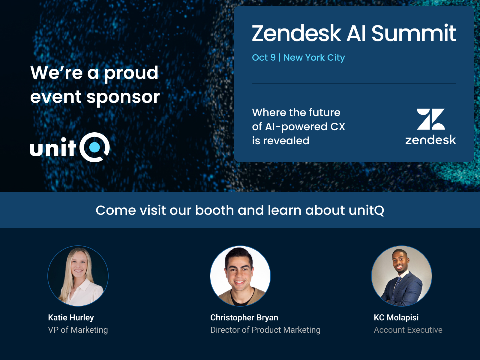 unitQ at Zendesk AI Summit: Revolutionizing CX with AI and human expertise