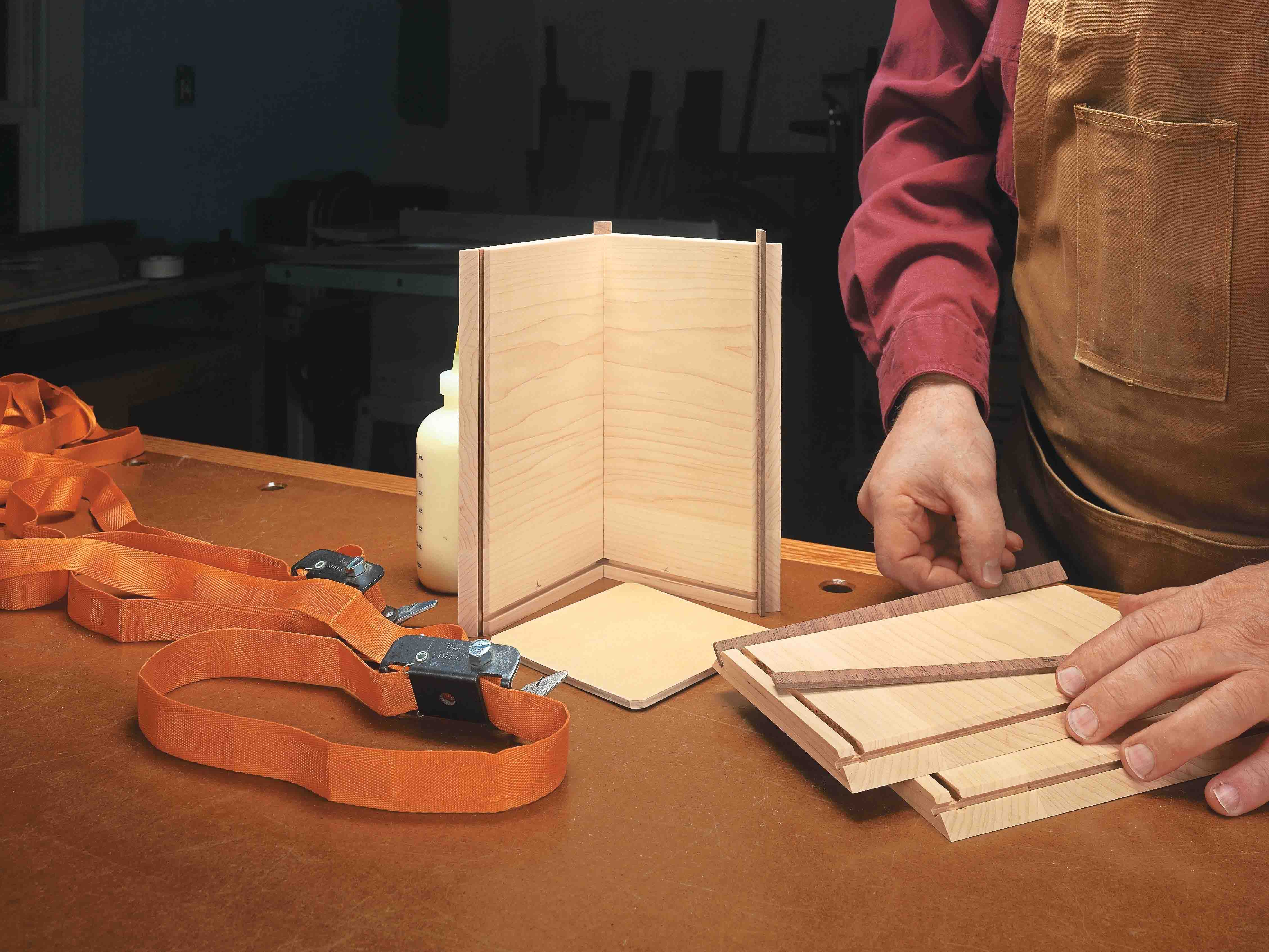 Super-Strong Splined Miter Joints