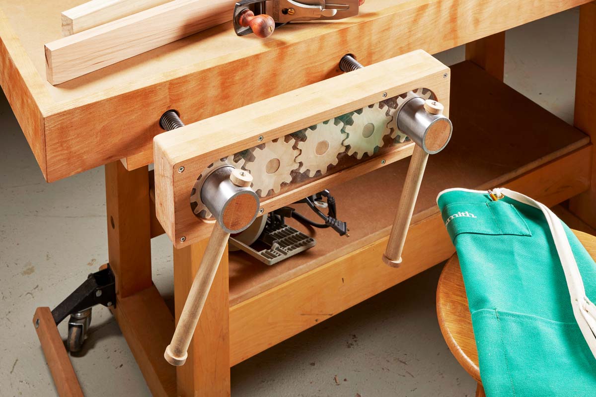 Twin-Screw Skeleton Vise