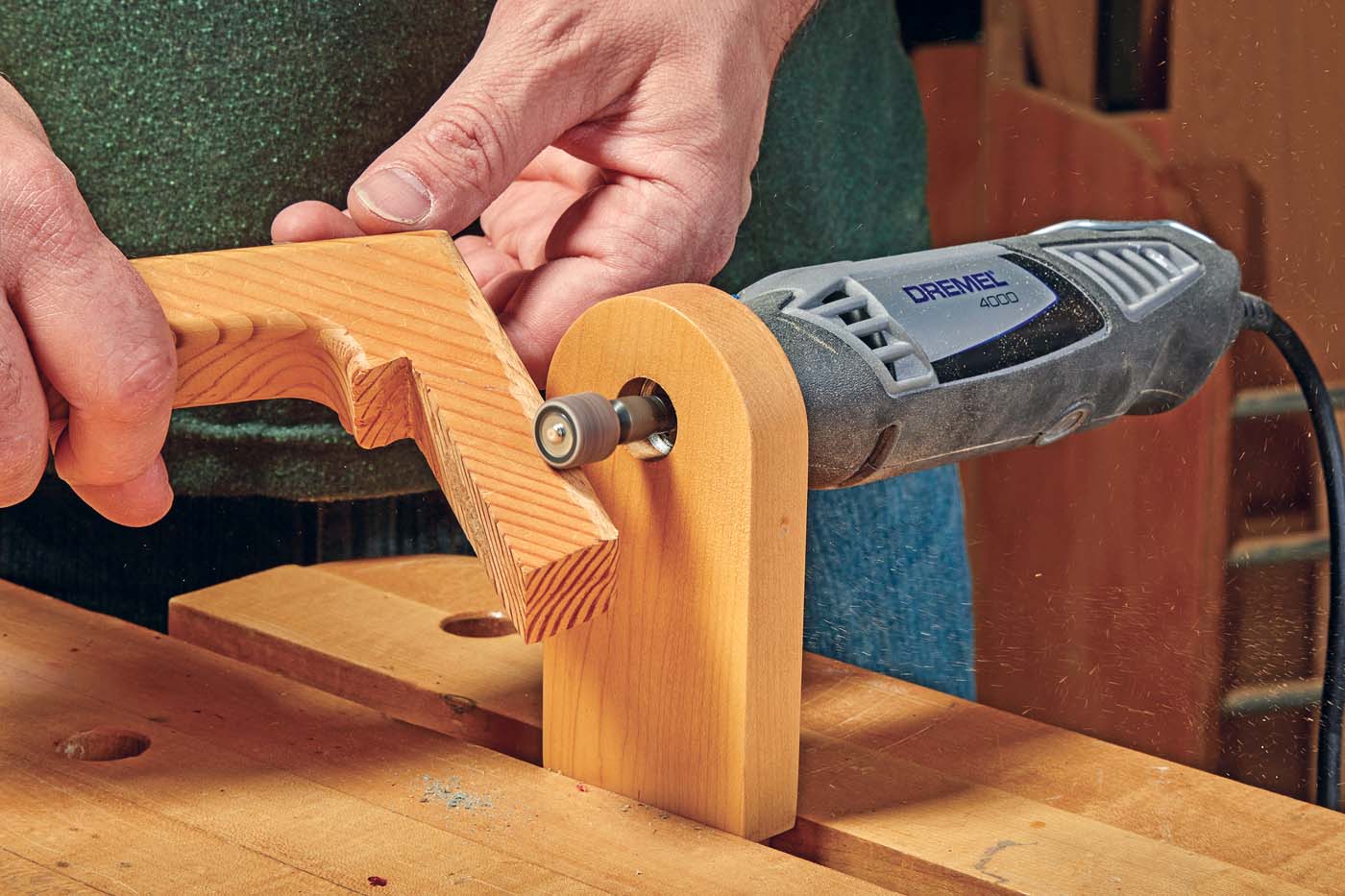Build a Rotary Tool Workstation
