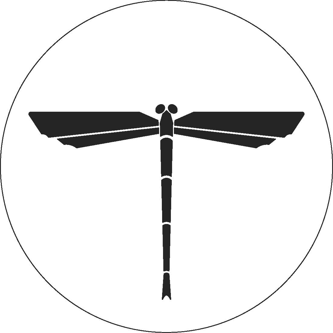 image of dragonfly inlay pattern