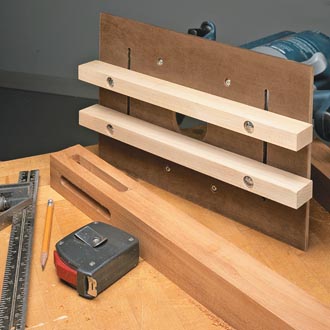 Router Jig for Perfect Mortises