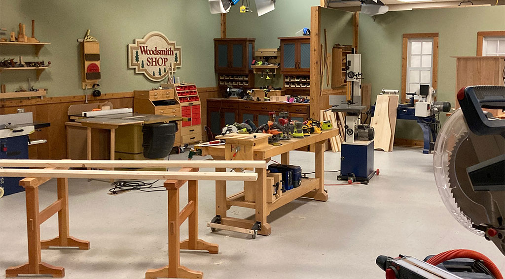 ShopNotes Podcast -- setting up a woodworking shop