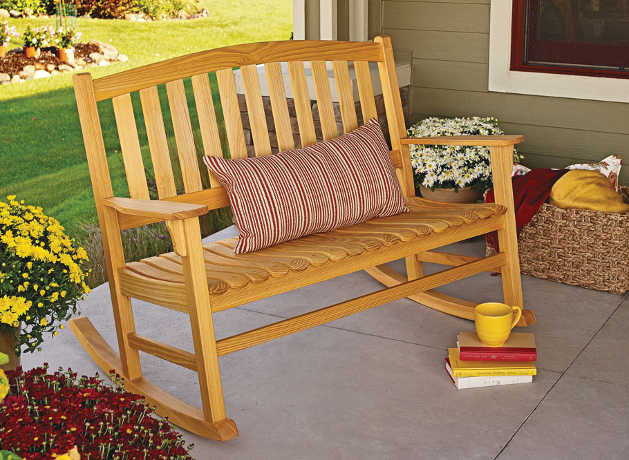 Double porch rocker