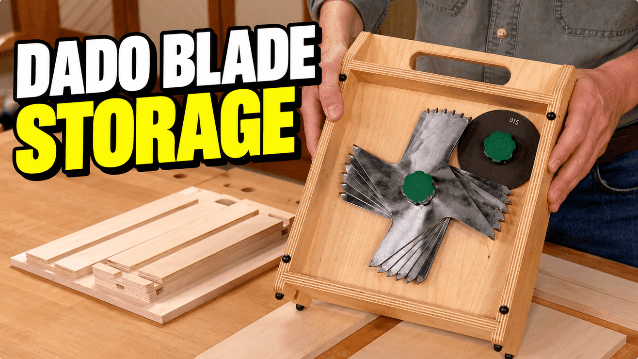 DIY Dado Blade Storage Case