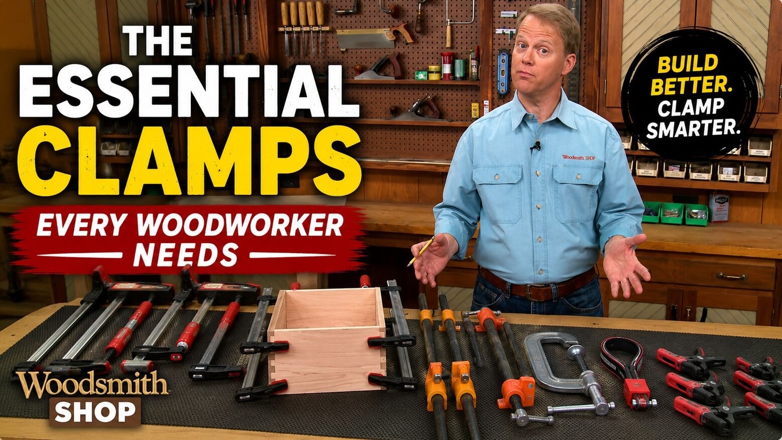 The Essential Clamps Every Woodworker Needs | A Beginner's Guide to Woodworking Clamps