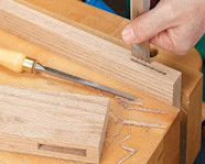 Cutting A Perfect Mortise Woodsmith