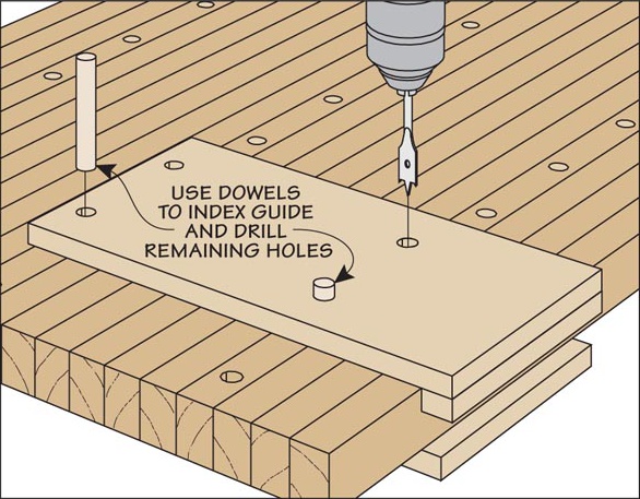 Bench Dog Drilling Guide | Woodsmith