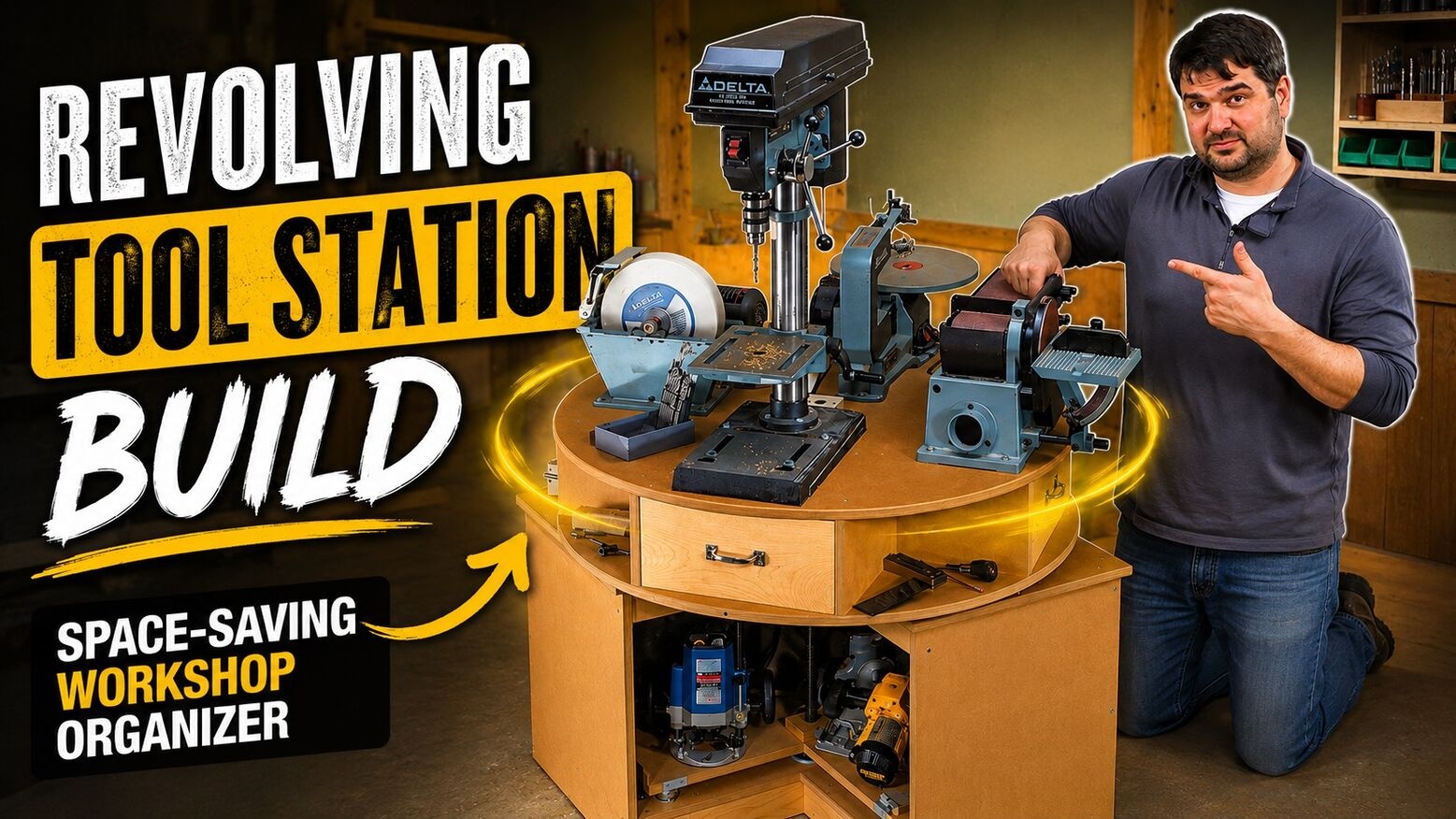 A Space-Saving Solution For Small Workshops