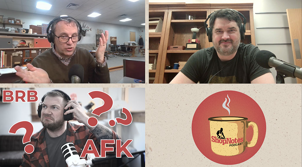 ShopNotes Podcast 264 — Pretty, Hanging On A wall