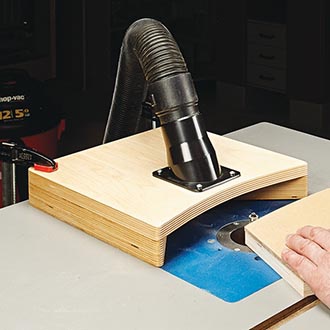 Router Table Dust Hood
