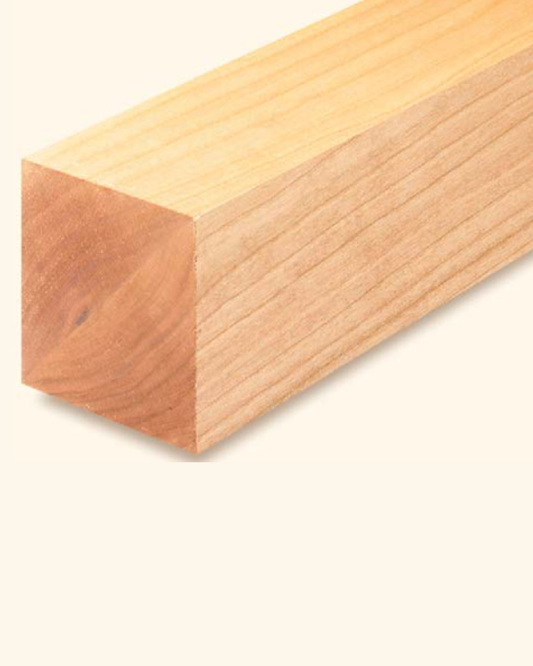 example of a mitered table leg blank