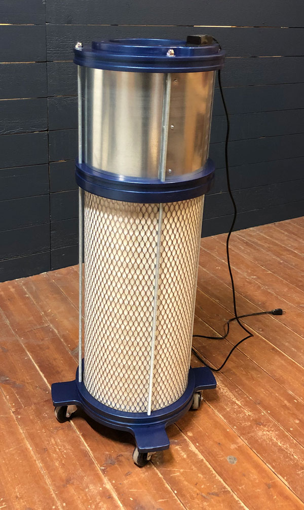 Shop-made air cleaner