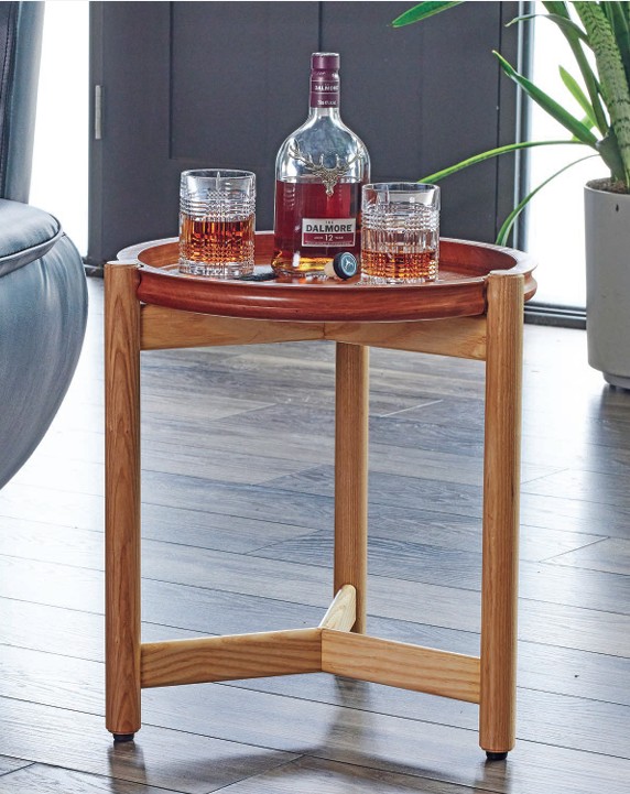 Serving tray table 