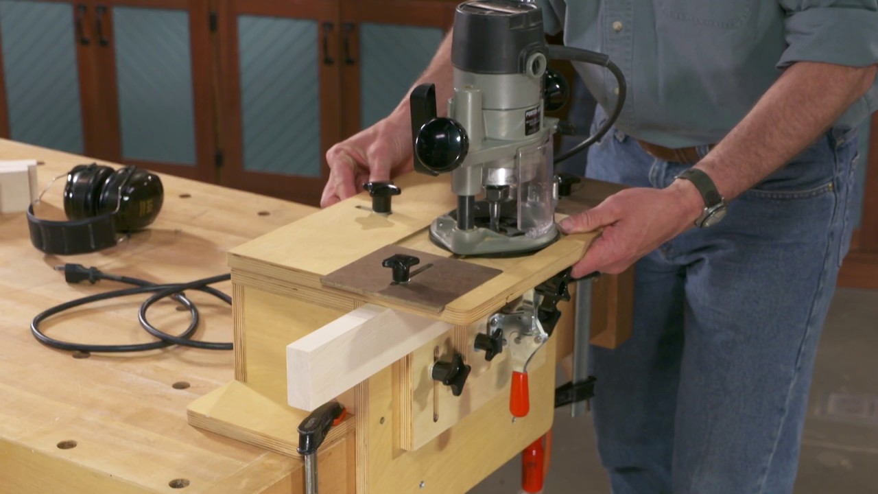 Loose Tenon Mortise Jig Woodworking Talk