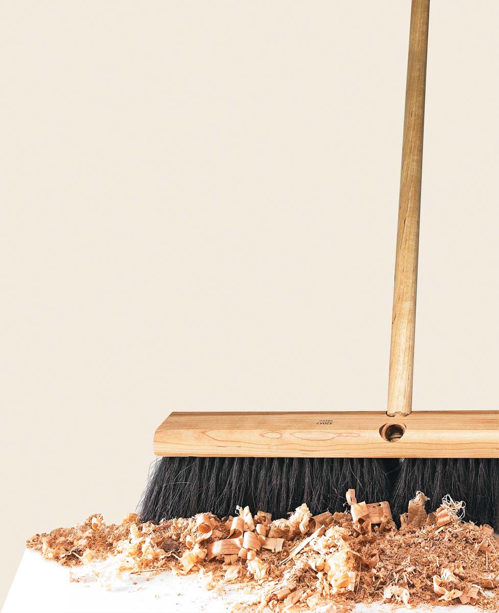 Brooms & Brushes For The Woodshop