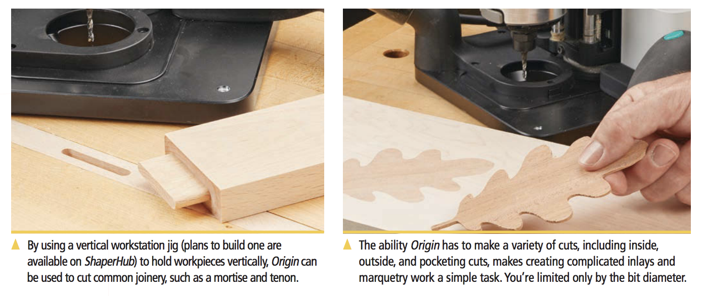 Shaper Origin: The Traditionalist's Answer to CNC - Woodshop News