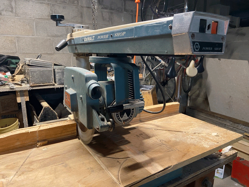 Radial arm saw love