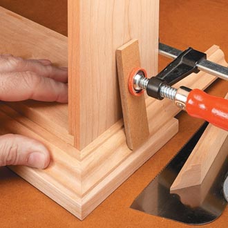 How to Clamp Wood Molding Without Damaging It