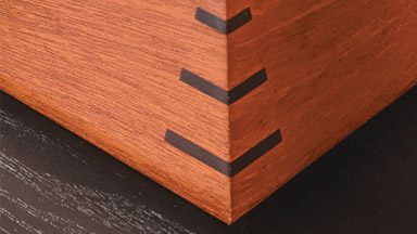 How to Strengthen Miter Joints with Hardwood Splines