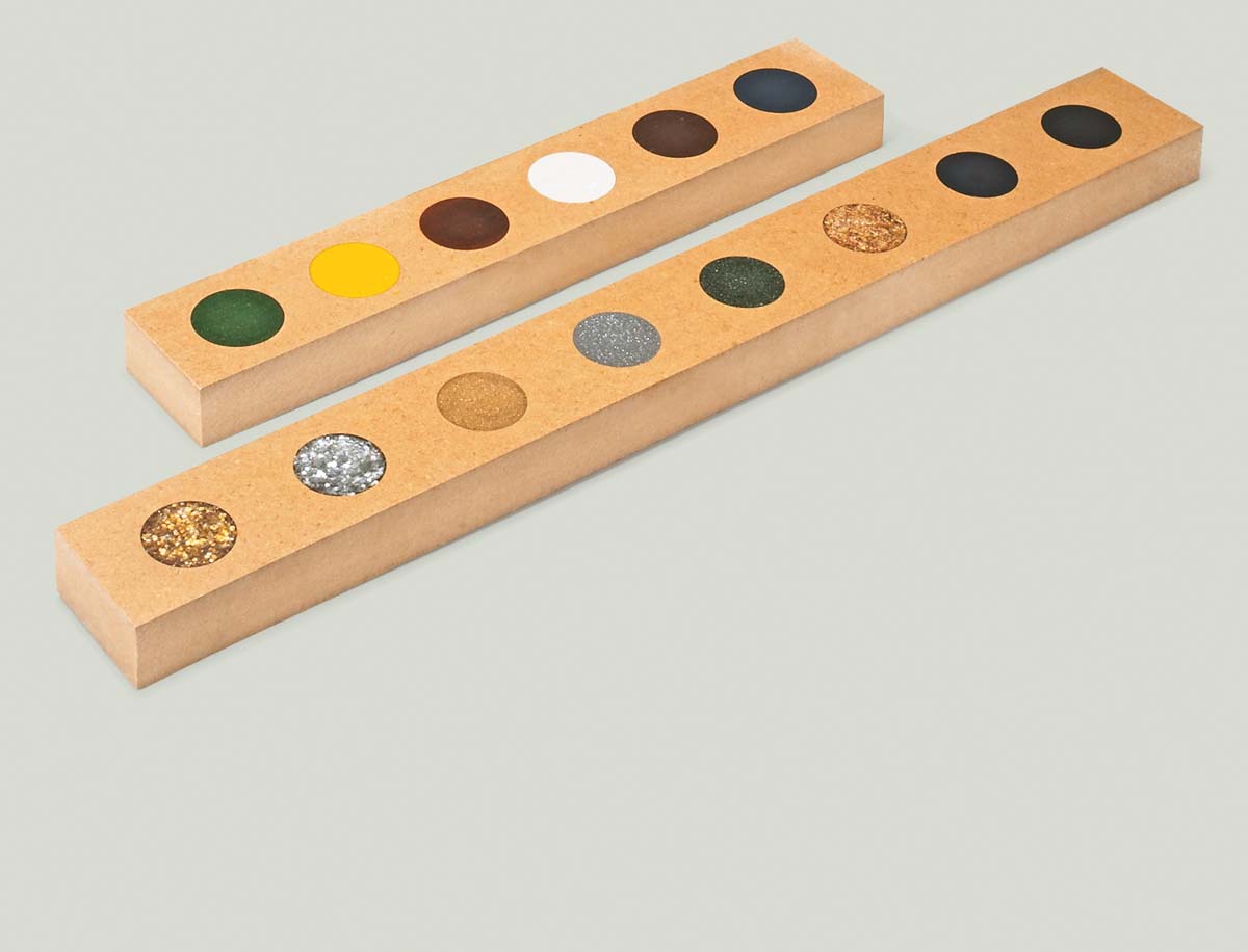 tempura powders for coloring in resin 