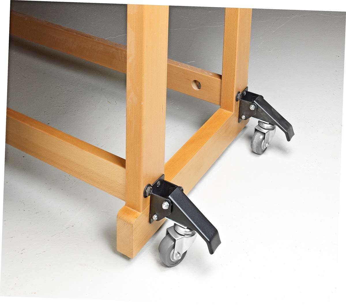 workbench caster extended