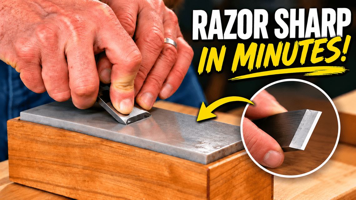 How to Sharpen a Hand Plane Blade: Quick & Easy Method