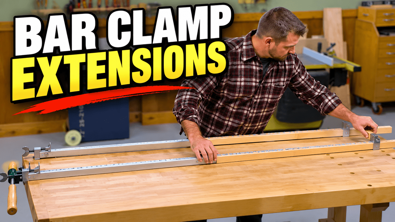 DIY Bar Clamp Extensions: Extend Your Clamps for Large Projects