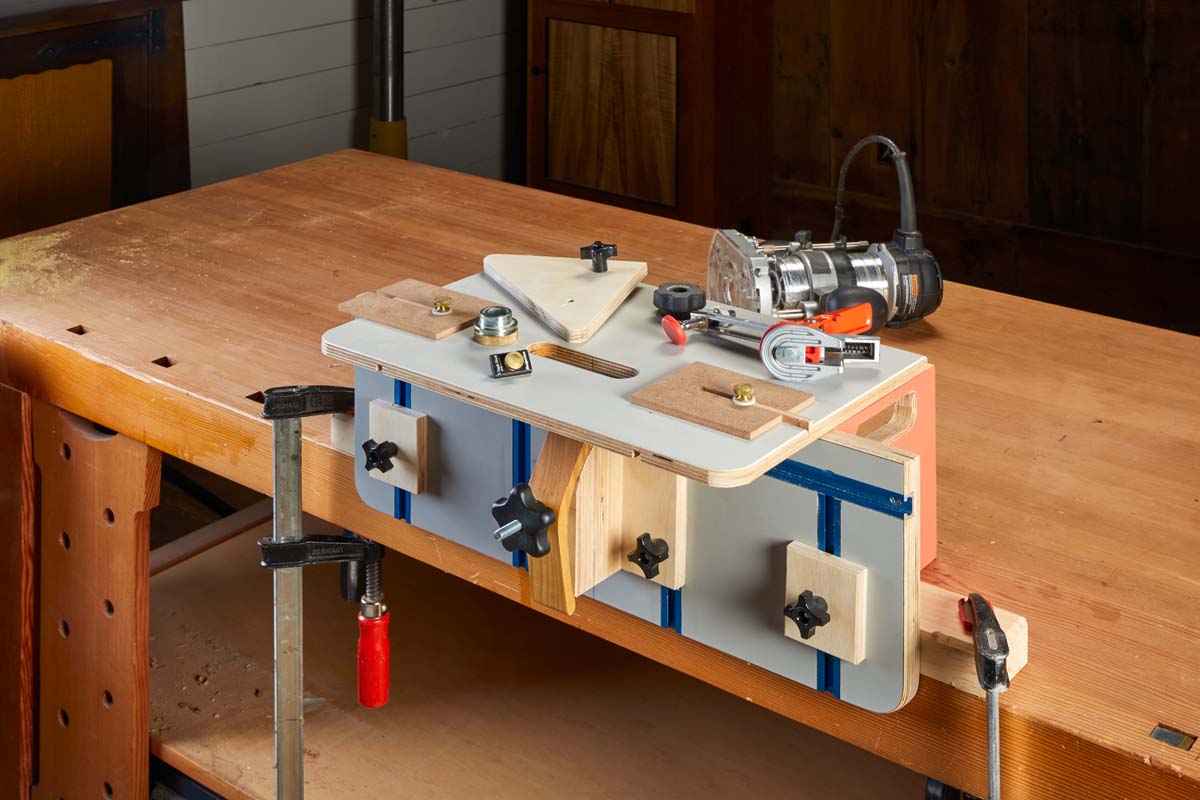 A Customized Router Mortising Jig