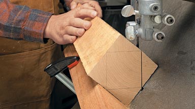 How to Make Solid Wood Table Legs with Straight Grain