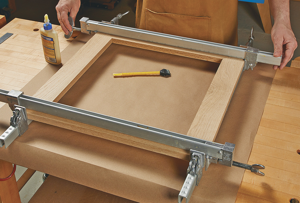 Mitered Frame Clamping