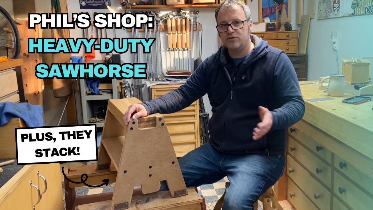 The Best Sawhorse for a Small Shop