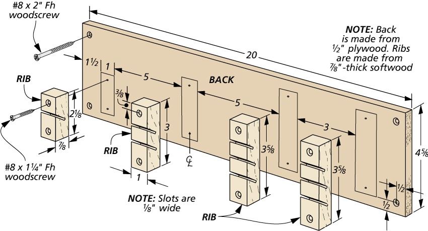 Shop-Made Rule Holder | Woodsmith