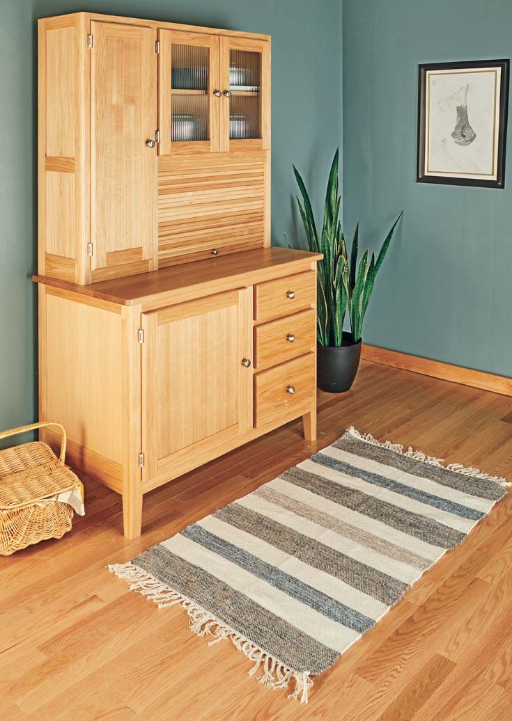 Build a Classic Hoosier Cabinet with Modern Storage