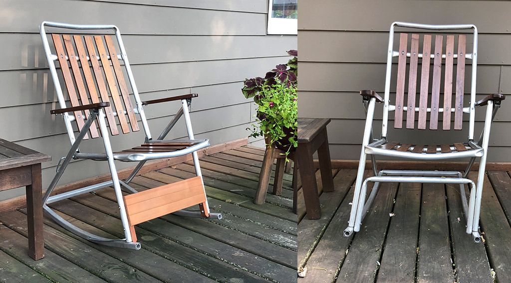How To Repair A Patio Chair Woodsmith, Patio Furniture Rehab Location