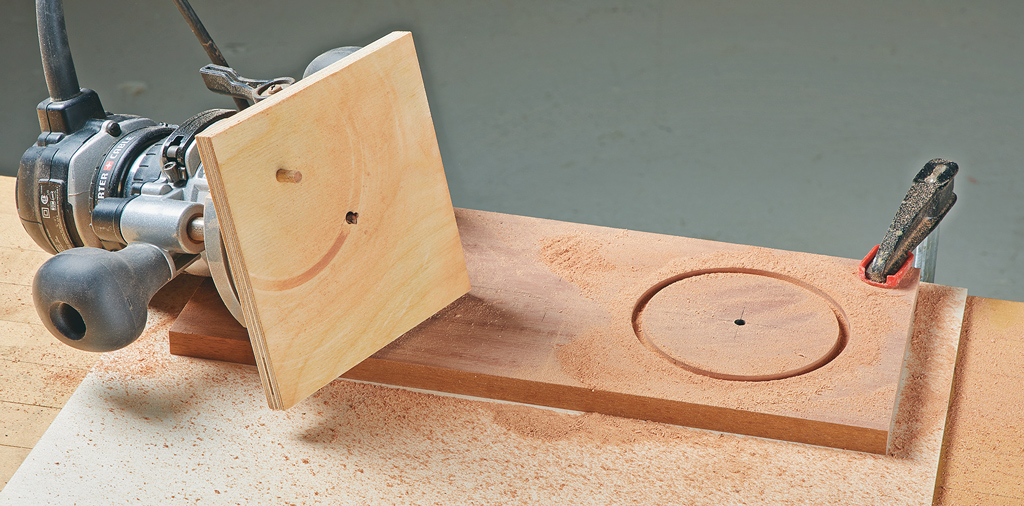 Mini Router Circle Jig