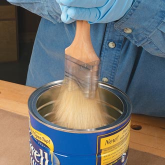 How to Make Your Wood Finishing Brushes Last Longer