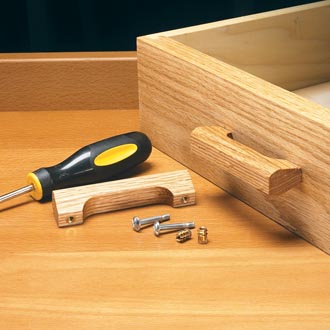 How to Make Wooden Drawer Pulls from Scrap Wood