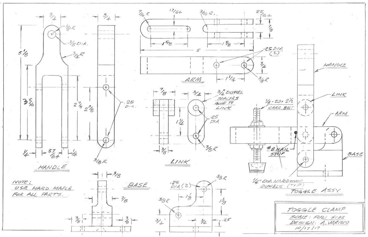 Alternar desenho manual da braçadeira