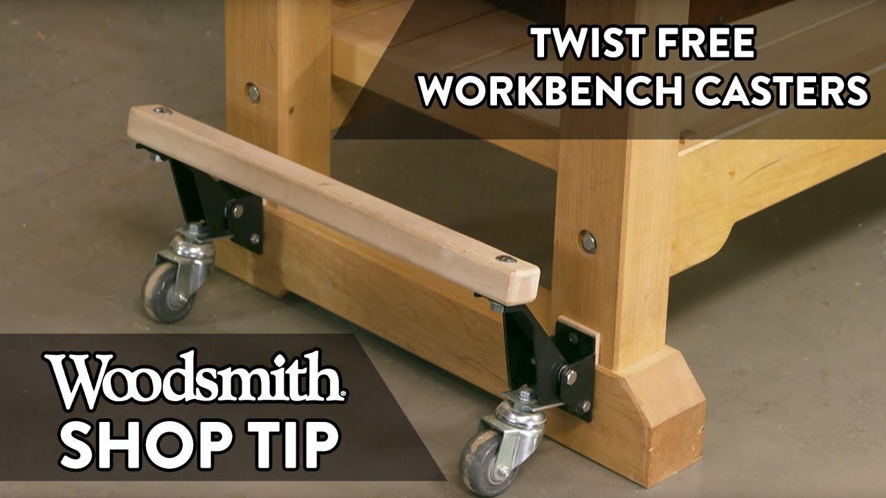 Twist Free Bench Casters