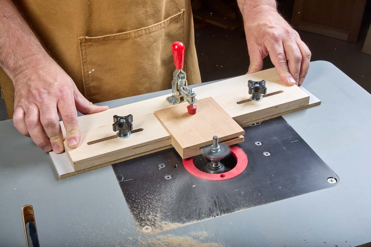 Small Part Routing Sled 