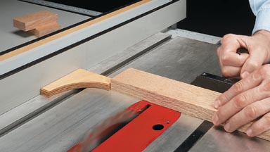How to Safely Crosscut Small Parts on a Table Saw