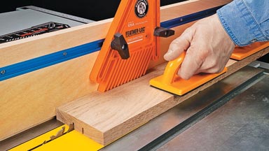 DIY Table Saw Auxiliary Fence for Rabbets & Thin Strips