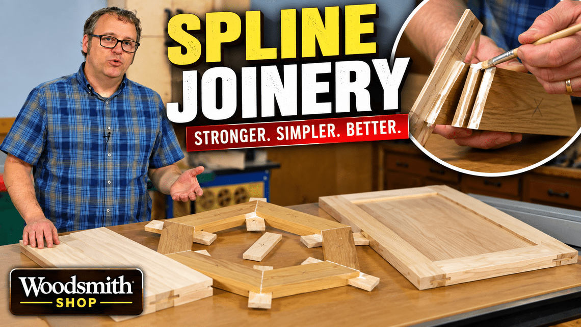 Spline Joinery: 3 Ways to Build Stronger Woodworking Joints