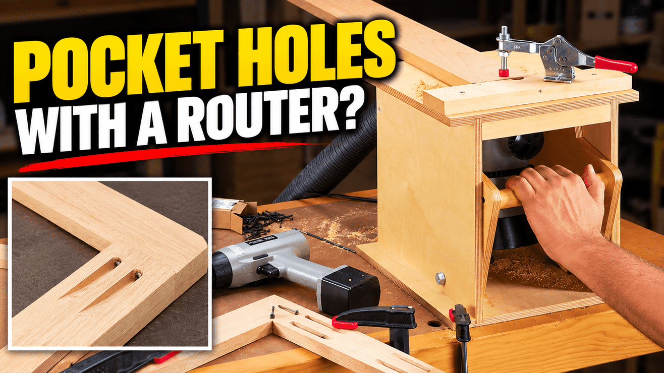 Make Pocket Holes with a Router? Build This Clever Jig!