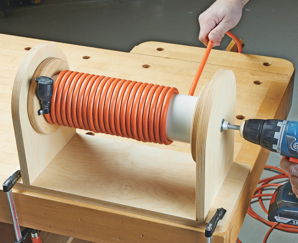 Shop-Made Cord Reel