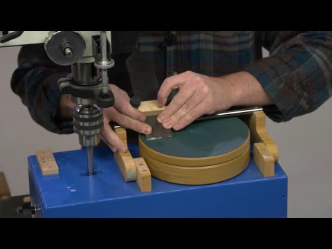 Scary Sharp Tools on a Drill Press Powered Sharpener!